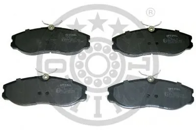 Комплект тормозных колодок, дисковый тормоз OPTIMAL купить