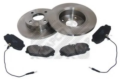 Комплект тормозов, дисковый тормозной механизм MAPCO купить