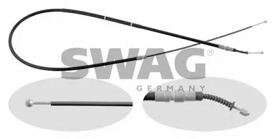 Трос, стояночная тормозная система SWAG купить