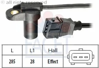 Датчик, положение распределительного вала FACET купить