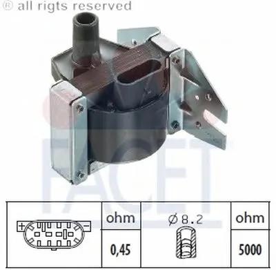 Катушка зажигания FACET купить