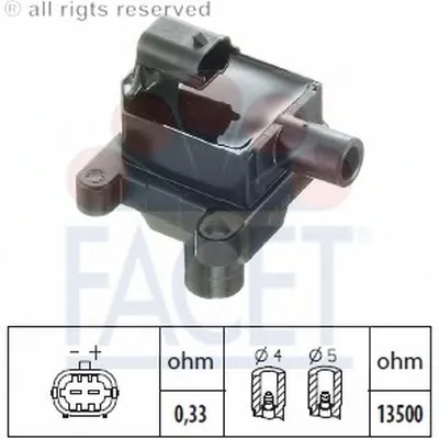 Катушка зажигания FACET купить