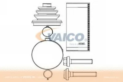 Комплект пылника, приводной вал premium quality MADE IN EUROPE VAICO купить