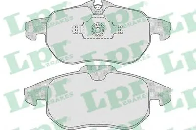 Комплект тормозных колодок, дисковый тормоз LPR купить