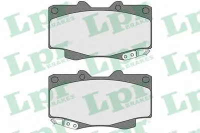 Комплект тормозных колодок, дисковый тормоз LPR купить