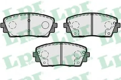 Комплект тормозных колодок, дисковый тормоз LPR купить