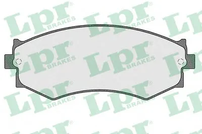 Комплект тормозных колодок, дисковый тормоз LPR купить