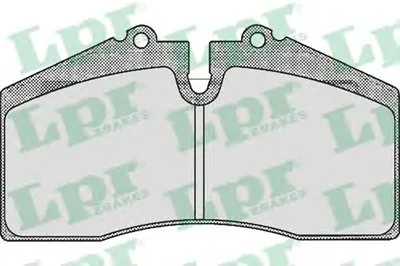 Комплект тормозных колодок, дисковый тормоз LPR купить