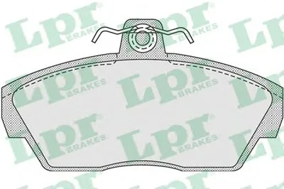 Комплект тормозных колодок, дисковый тормоз LPR купить