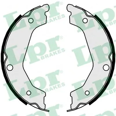Комплект тормозных колодок, стояночная тормозная система LPR купить