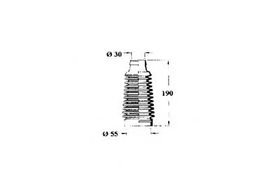 Пыльник, рулевое управление OCAP купить