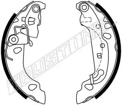 Комплект тормозных колодок TRUSTING купить