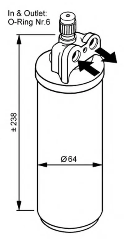 Осушитель, кондиционер NRF купить