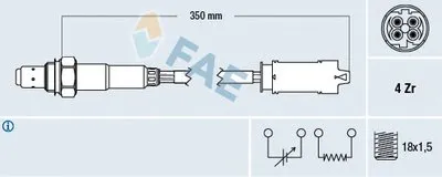 Лямда-зонд FAE купить