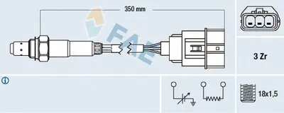 Лямда-зонд FAE купить
