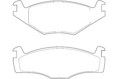 Комплект тормозных колодок, дисковый тормоз DURON купить