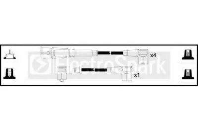 Комплект проводов зажигания ElectroSpark STANDARD купить