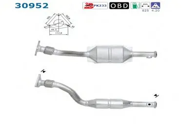 Катализатор для переоборудования AS купить