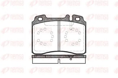 Комплект тормозных колодок, дисковый тормоз KAWE купить