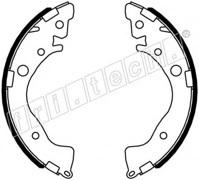Комплект тормозных колодок fri.tech. купить