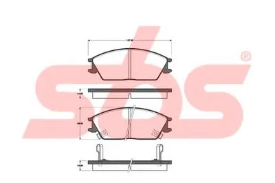 Комплект тормозных колодок, дисковый тормоз sbs купить
