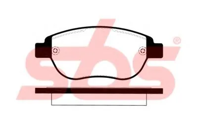 Комплект тормозных колодок, дисковый тормоз sbs купить