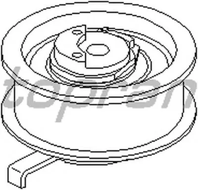 Натяжной ролик, ремень ГРМ TOPRAN купить