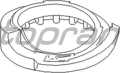 Крепление рессоры TOPRAN купить