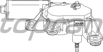 Двигатель стеклоочистителя TOPRAN купить