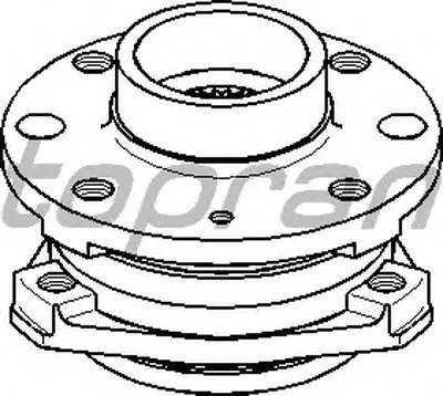 ? колесн. ступицы = TOPRAN купить