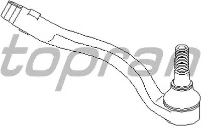 Наконечник поперечной рулевой тяги TOPRAN купить
