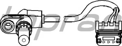 Датчик частоты вращения, автоматическая коробка передач TOPRAN купить