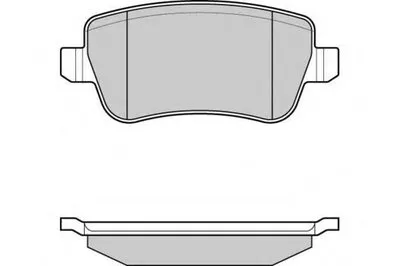 Комплект тормозных колодок, дисковый тормоз E.T.F. купить
