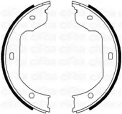 Комплект тормозных колодок, стояночная тормозная система CIFAM купить