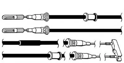 Трос, стояночная тормозная система CEF купить