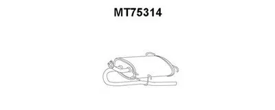 Глушитель выхлопных газов конечный VENEPORTE купить