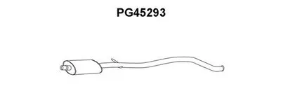 Средний глушитель выхлопных газов VENEPORTE купить