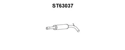 Средний глушитель выхлопных газов VENEPORTE купить