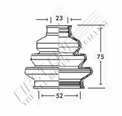 Пыльник, приводной вал FIRST LINE купить