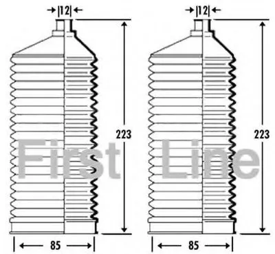 Пыльник, рулевое управление FIRST LINE купить