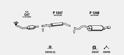 Система выпуска ОГ FENNO купить