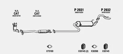 Система выпуска ОГ FENNO купить