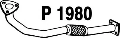 Труба выхлопного газа FENNO купить