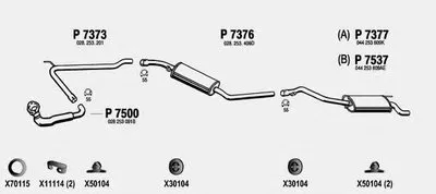 Система выпуска ОГ FENNO купить