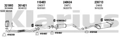 Система выпуска ОГ KLARIUS купить