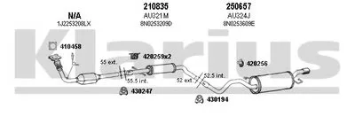 Система выпуска ОГ KLARIUS купить