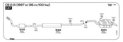 Система выпуска ОГ SIGAM купить