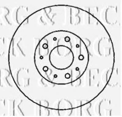 Тормозной диск BORG & BECK купить