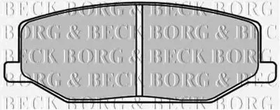 Комплект тормозных колодок, дисковый тормоз BORG & BECK купить