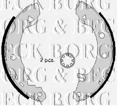 Комплект тормозных колодок BORG & BECK купить